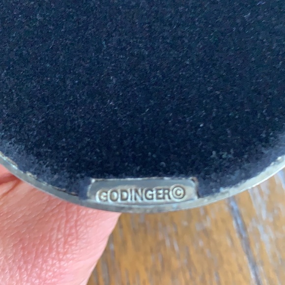 Pair Godinger Ornate Silver Plated Taper Candlestick Holders - Picture 8 of 11